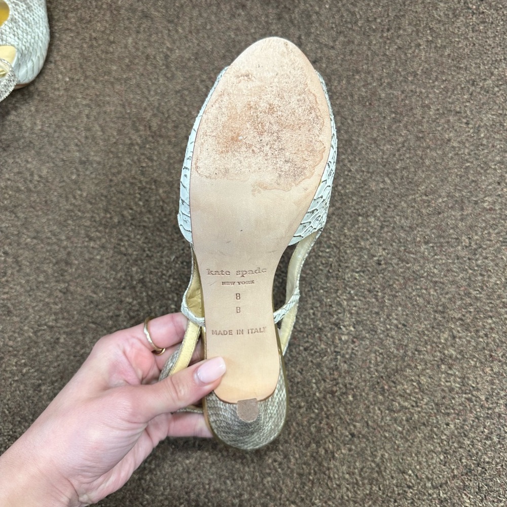 Kate Spade Python Heels - image 5